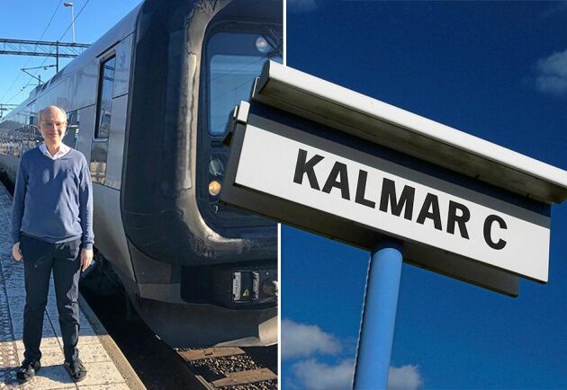  Ivar Karlsson driver Centralens resebutik i Kalmar som erbjuder Europasemester med tåg.