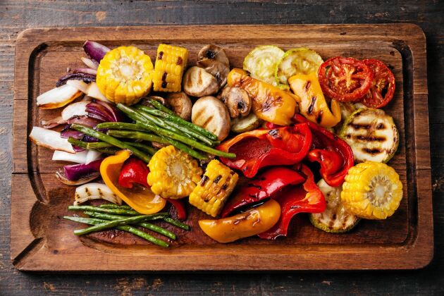  Grillade grönsaker är en fröjd för ögat och passar till det mesta.