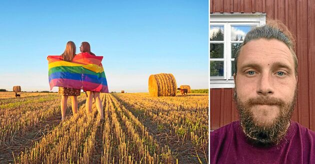  ”Om du är uppvuxen på landet så kommer du alltid att sakna doften av nybakta kakor från grannfrun – landsbygden går aldrig ur en”, säger Viktor Lindsta, som föredrar att leva som homosexuell i en by i Småland.