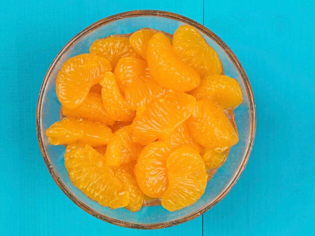  Mandarin säljs som konserv.