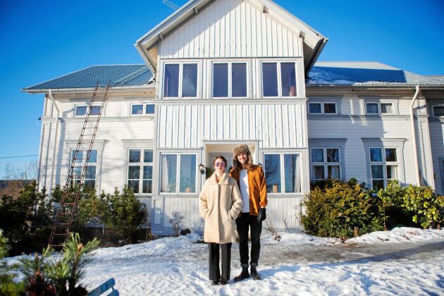  Sanne och Sebastian bytte en etta i Stockholm mot 200 kvadrats eget hus i Segersta
