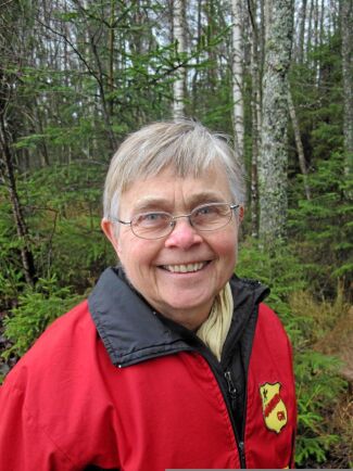 Margareta Moqvist är ofta med och arrangerar träffar som handlar om jämställdhet i skogen.