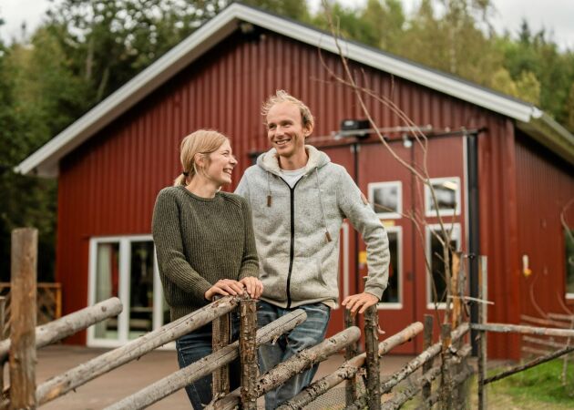Fridtjof och Ann-Katrin driver succéföretag hemma i garaget