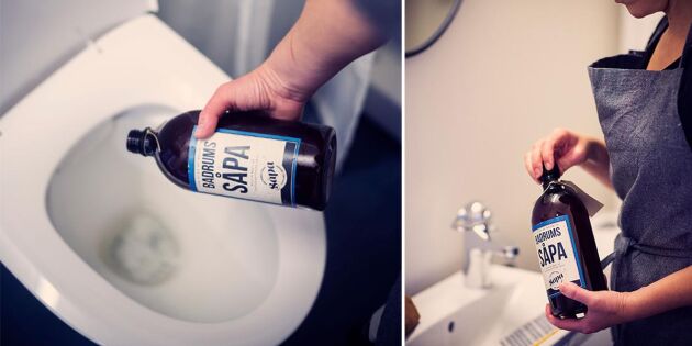 Så vårstädar du badrummet med såpa – utan onödiga kemikalier