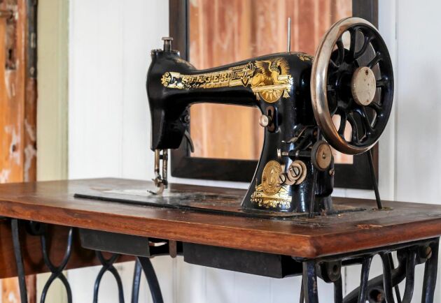  En rejäl symaskinen som klarar av läder.