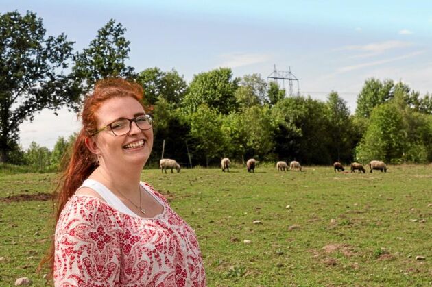  Majja Almqvist känner sig lyckligt lottad över att få leva, arbeta och verka på landsbygden. 