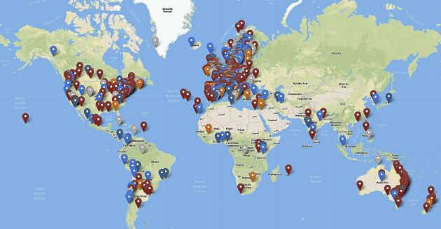  Här är alla platser som ska delta i klimatstrejken den 15 mars.
