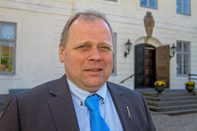  Anders Rolfsson, ordförande i Skånemejerier, är fåordig om tvisten.