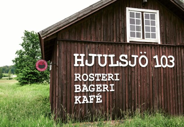  Hjulsjö 103 i Hällefors är ett av kaféerna på listan över hållbara kaféer i Sverige. Bilden har vi fått låna av Eldrimner som skrivit om kaféet i ett reportage.