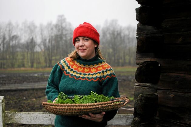  Lands bloggare Johanna Karlsson vill leva så hållbart som möjligt, med egen odling, eget skapande och återbruk. 
