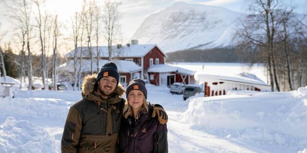 Cecilia och Joakim i Borgafjäll: "Vi visste inget om att driva gästgiveri"