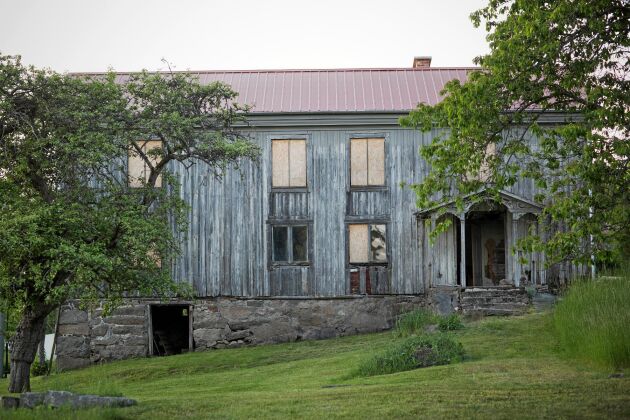  Huset är det äldsta på Trofta gård