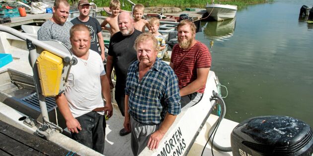I släkten Gustavsson går fiskaryrket i arv: ”Att vi är tillsammans är värt allt slit”