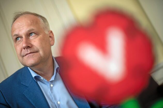  Jonas Sjöstedt, partiledare för Vänsterpartiet, menar att Cap är ett ineffektivt system. FOTO: URBAN BRÅDHE